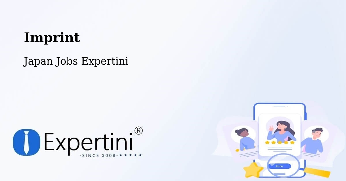 Imprint – Toda Shi - Japan Jobs Expertini