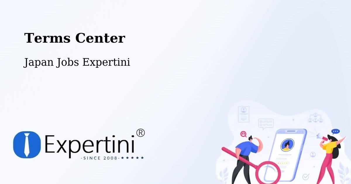 Terms of Service – Toda Shi - Japan Jobs Expertini